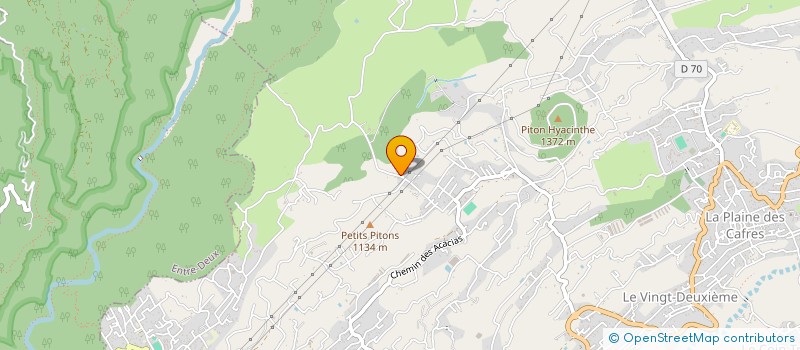 localisation de l'entreprise MONSIEUR DAMIEN MOREL  LE TAMPON