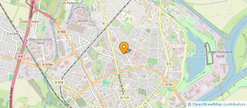 localisation de l'entreprise MONSIEUR DAMIEN MOTHEY  CHALON-SUR-SAONE