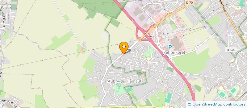 localisation de l'entreprise MONSIEUR DAMIEN MOULARD  PETITE-FORET