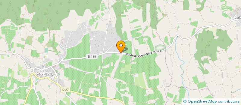 localisation de l'entreprise MONSIEUR DAMIEN MOUSSIER  CUCURON