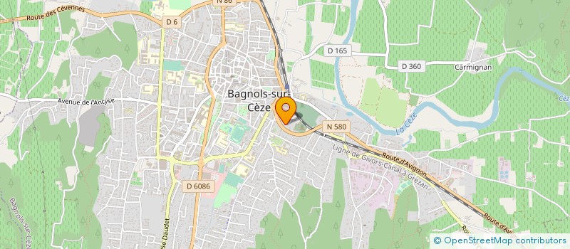 localisation de l'entreprise MONSIEUR DAMIEN MOYA  VENEJAN