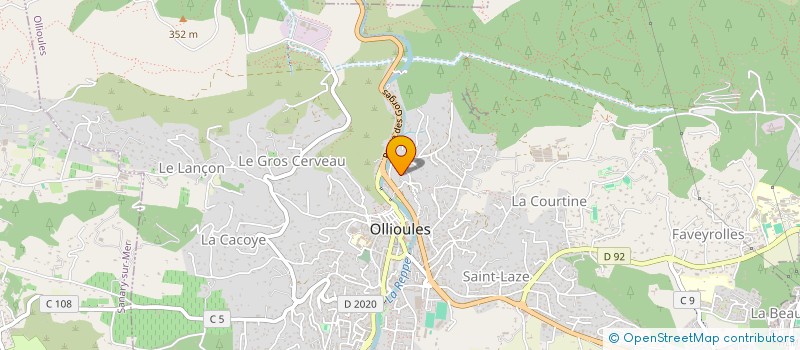 localisation de l'entreprise MONSIEUR DAMIEN NAVARRA à OLLIOULES