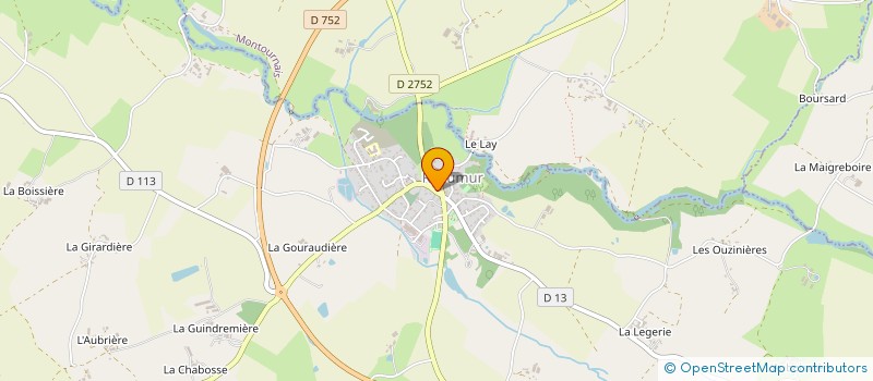 localisation de l'entreprise MONSIEUR DAMIEN NICOL  POUZAUGES