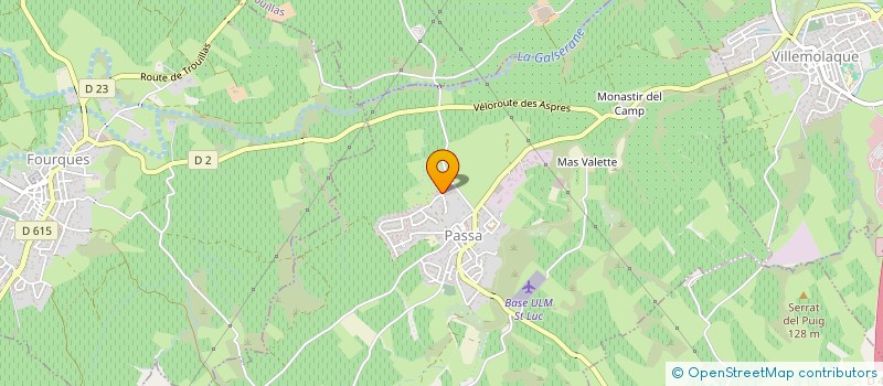 localisation de l'entreprise MONSIEUR DAMIEN NICOULEAU  PASSA