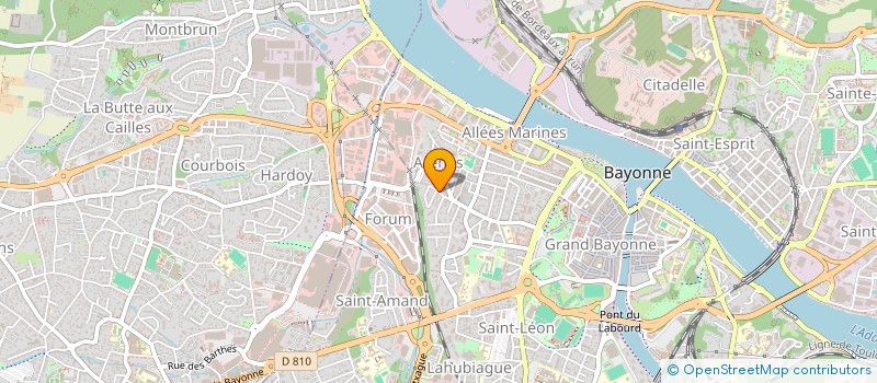 localisation de l'entreprise MONSIEUR DAMIEN NIOCHE à BAYONNE