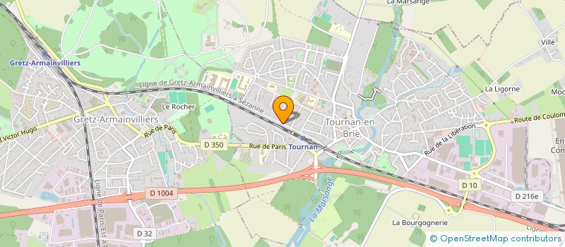 localisation de l'entreprise MONSIEUR DAMIEN NOTTE  TOURNAN-EN-BRIE