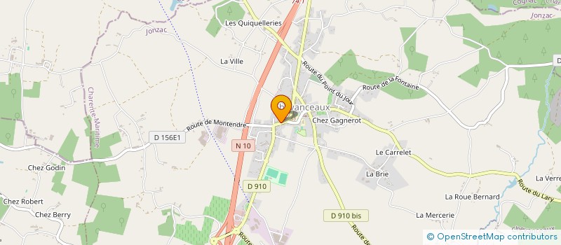 localisation de l'entreprise MONSIEUR DAMIEN NUCCI  CHEVANCEAUX