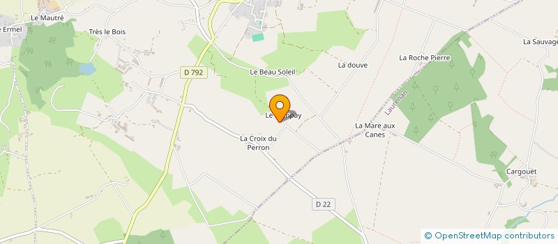 localisation de l'entreprise MONSIEUR DAMIEN OLIVROT à LE MENE