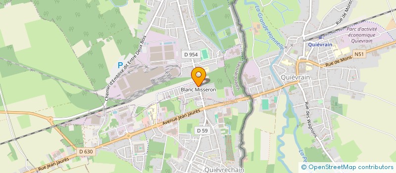 localisation de l'entreprise MONSIEUR DAMIEN OLLIVIER  CRESPIN