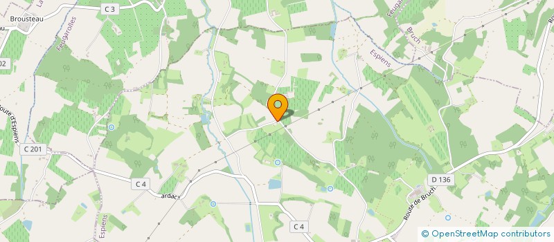 localisation de l'entreprise MONSIEUR DAMIEN ONESTI à ESPIENS