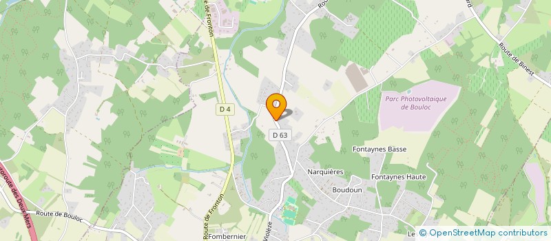 localisation de l'entreprise MONSIEUR DAMIEN OOGHE  BOULOC