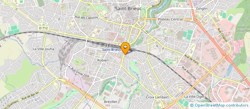 localisation de l'entreprise MONSIEUR DAMIEN OUDACHE à SAINT-BRIEUC