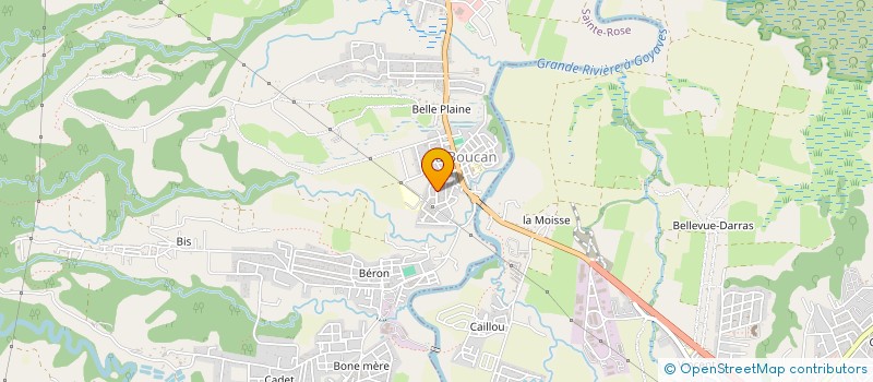 localisation de l'entreprise MONSIEUR DAMIEN PANAMA  SAINTE-ROSE