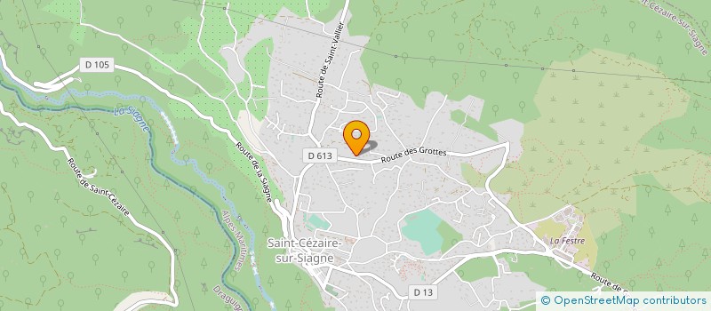 localisation de l'entreprise MONSIEUR DAMIEN PANSARD à SAINT-CEZAIRE-SUR-SIAGNE