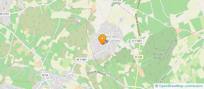 localisation de l'entreprise MONSIEUR DAMIEN PARISOT à SAINT-JEAN-DE-CORNIES