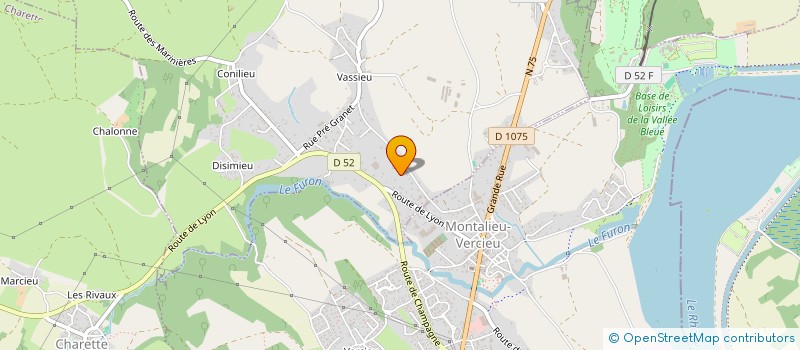 localisation de l'entreprise MONSIEUR DAMIEN PASSERAT DE LA CHAPELLE  PORCIEU-AMBLAGNIEU