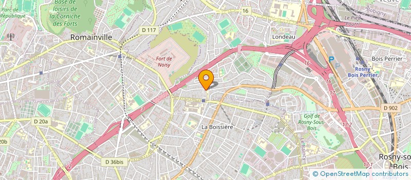 localisation de l'entreprise MONSIEUR DAMIEN PATEAU à NOISY-LE-SEC