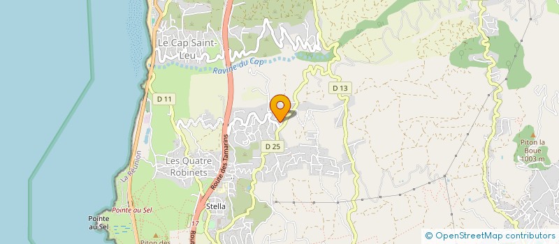 localisation de l'entreprise MONSIEUR DAMIEN PAYET  SAINT-LEU