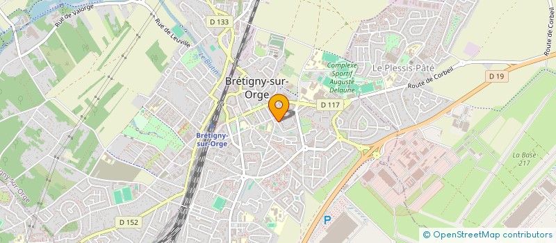 localisation de l'entreprise MONSIEUR DAMIEN PELLETIER à BRETIGNY-SUR-ORGE