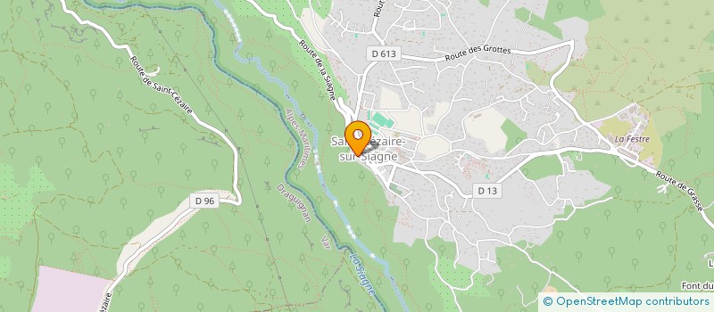 localisation de l'entreprise MONSIEUR DAMIEN PEROTTI à SAINT-CEZAIRE-SUR-SIAGNE
