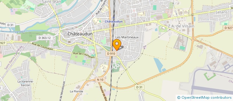 localisation de l'entreprise MONSIEUR DAMIEN PERTHUIS à CHATEAUDUN