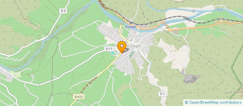 localisation de l'entreprise MONSIEUR DAMIEN PETITFILS  ESTAGEL