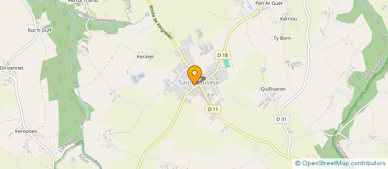 localisation de l'entreprise MONSIEUR DAMIEN PICHON  SAINT-SAUVEUR