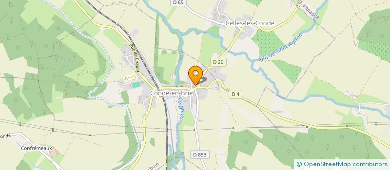 localisation de l'entreprise MONSIEUR DAMIEN PIEDNOEL  CONDE-EN-BRIE
