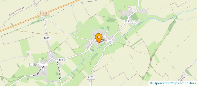 localisation de l'entreprise MONSIEUR DAMIEN PIJACZYNSKI  BAILLEULVAL