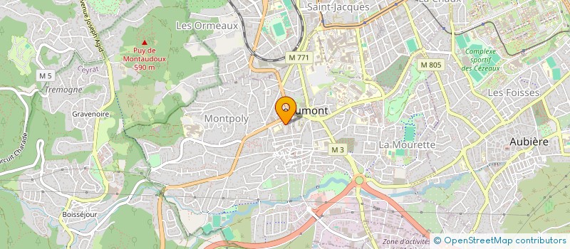 localisation de l'entreprise MONSIEUR DAMIEN PINOT  BEAUMONT