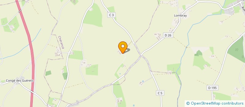 localisation de l'entreprise MONSIEUR DAMIEN PIOGER  CHERANCE