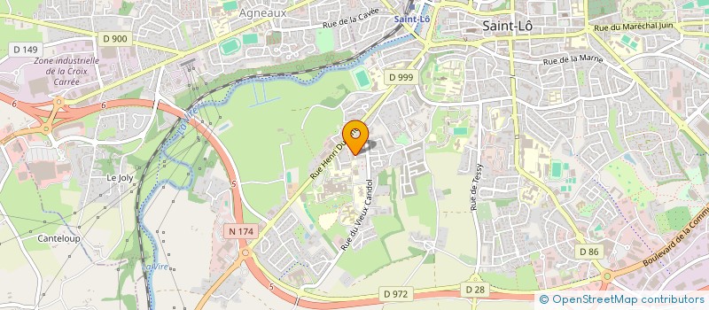 localisation de l'entreprise MONSIEUR DAMIEN PITOIS  SAINT-LO