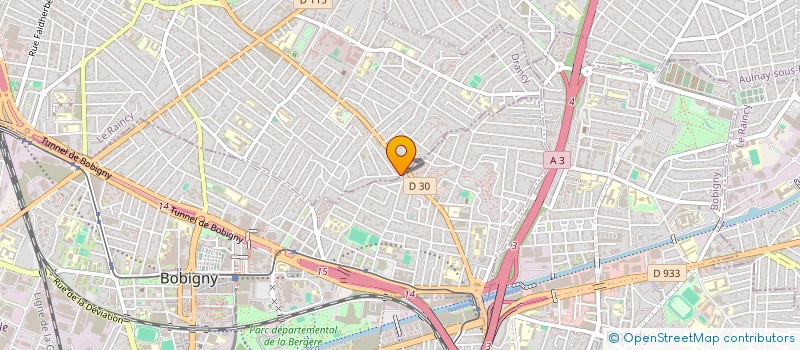 localisation de l'entreprise MONSIEUR DAMIEN PLACE  DRANCY