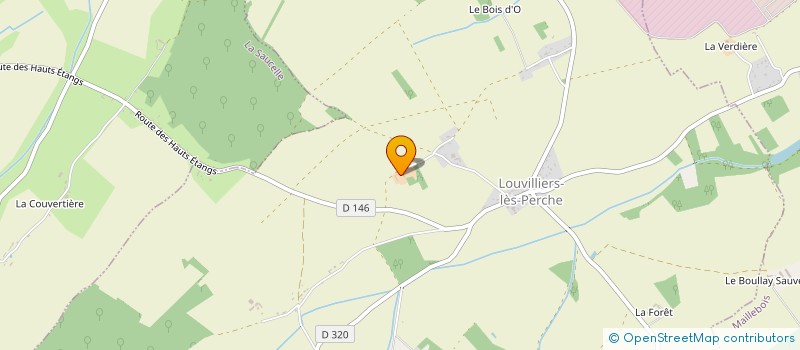 localisation de l'entreprise MONSIEUR DAMIEN PLAISANT à LOUVILLIERS-LES-PERCHE