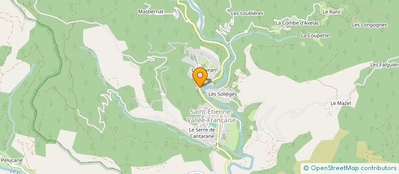 localisation de l'entreprise MONSIEUR DAMIEN PLANTIER MESA  SAINT-ETIENNE-VALLEE-FRANCAISE