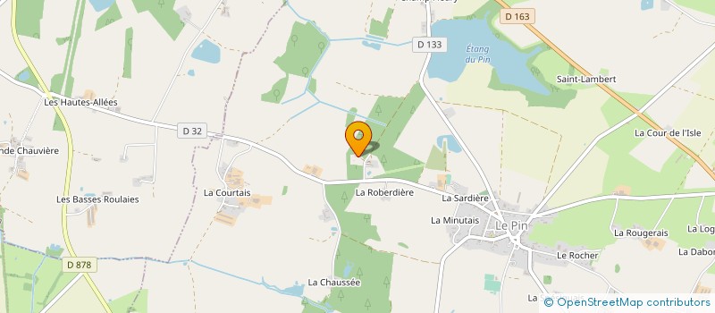 localisation de l'entreprise MONSIEUR DAMIEN PLOTEAU à VALLONS-DE-L'ERDRE
