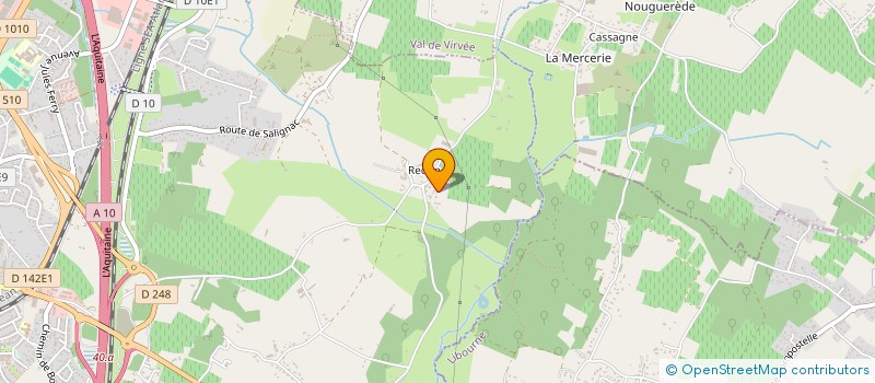 localisation de l'entreprise MONSIEUR DAMIEN POEYDABAN  SAINT-ANDRE-DE-CUBZAC