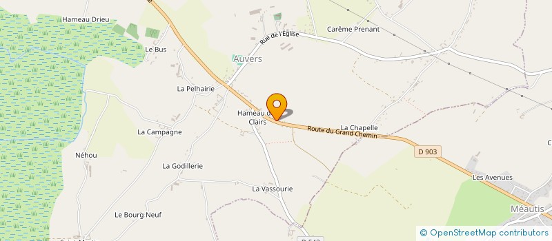localisation de l'entreprise MONSIEUR DAMIEN POISSON à CARENTAN-LES-MARAIS