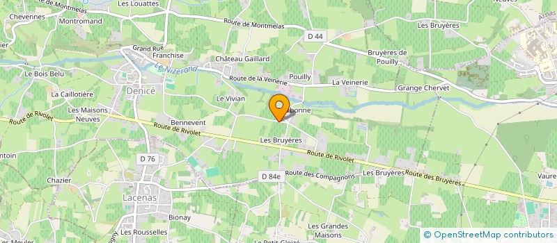 localisation de l'entreprise MONSIEUR DAMIEN POLOSSE à DENICE