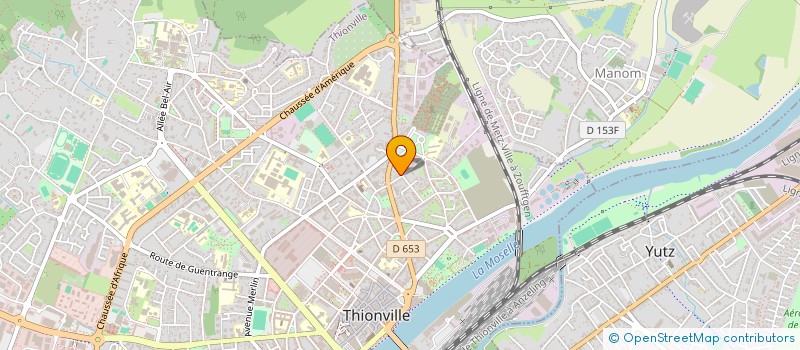 localisation de l'entreprise MONSIEUR DAMIEN POTELBERGUE à THIONVILLE