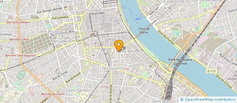 localisation de l'entreprise MONSIEUR DAMIEN POURCHET à BORDEAUX