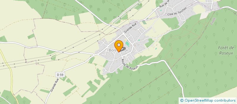 localisation de l'entreprise MONSIEUR DAMIEN POURREZ à BOIS-LE-ROI