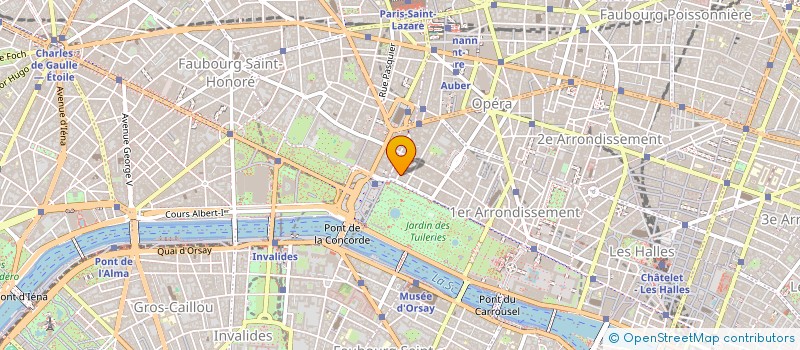 localisation de l'entreprise MONSIEUR DAMIEN POURVU  PARIS