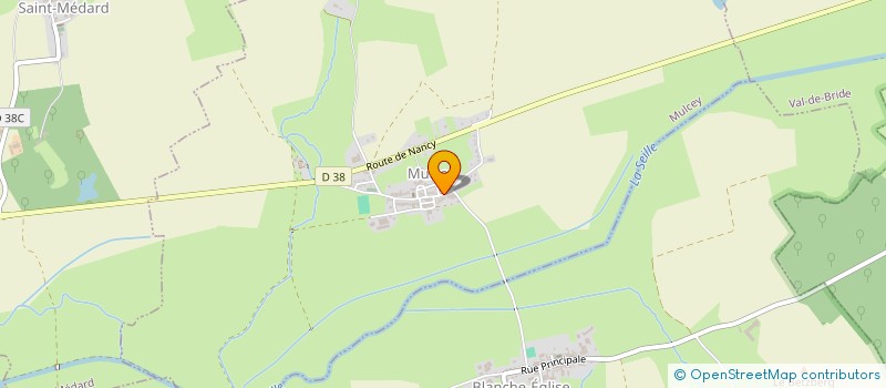 localisation de l'entreprise MONSIEUR DAMIEN POUSSIN  VERGAVILLE