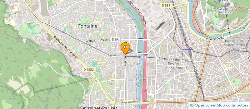 localisation de l'entreprise MONSIEUR DAMIEN PROST  FONTAINE