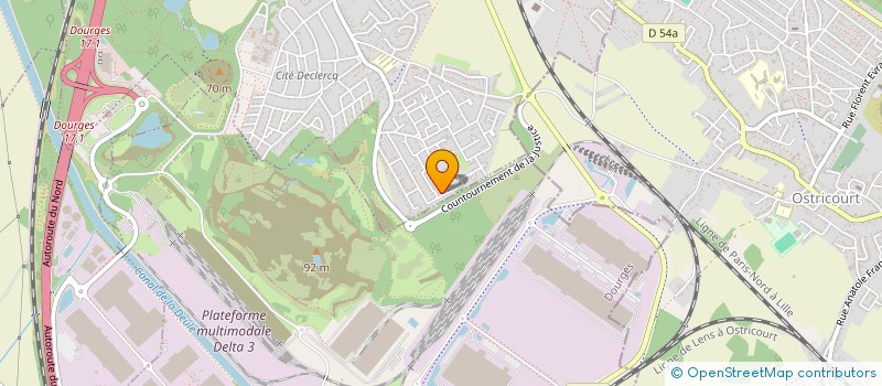 localisation de l'entreprise MONSIEUR DAMIEN PROVOTAL  OIGNIES