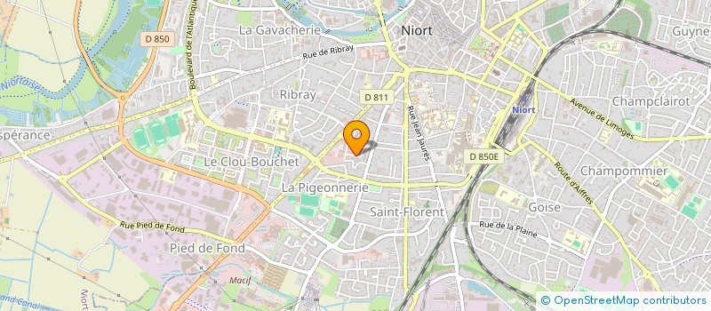 localisation de l'entreprise MONSIEUR DAMIEN PUPIN à NIORT