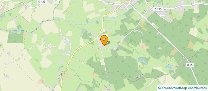 localisation de l'entreprise MONSIEUR DAMIEN PYRON  MEZERAY