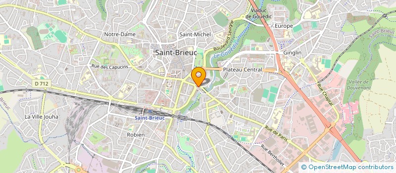 localisation de l'entreprise MONSIEUR DAMIEN QUINIOU à SAINT-BRIEUC