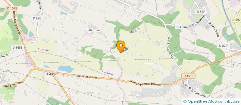 localisation de l'entreprise MONSIEUR DAMIEN RABATEL  CHIMILIN